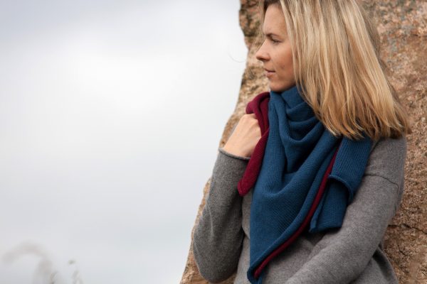 cashmere blend šalikas, galo yarns