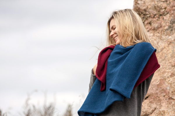 cashmere blend šalikas, galo yarns
