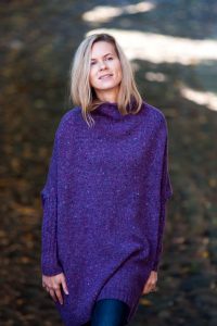 bright city sweater, fine tweed, galo yarns