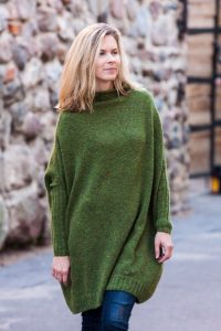 bright city sweater, fine tweed, galo yarns