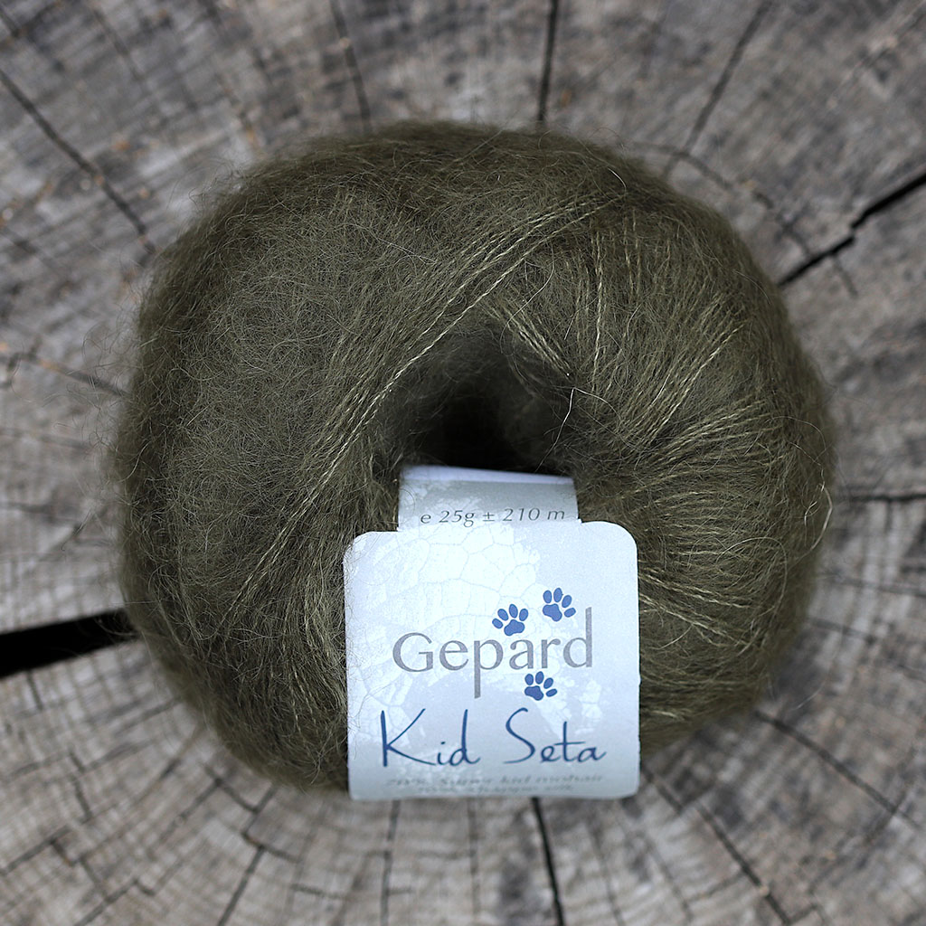 Kid Seta Dusty Olive (860) mezgimo siūlai