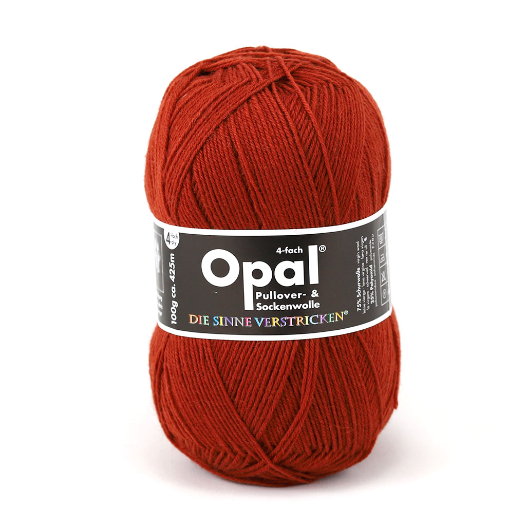 Opal Uni Rostbraun (9941) mezgimo siūlai