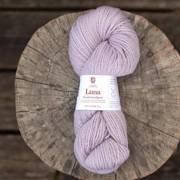 Luna Blek lilla (465) mezgimo siūlai