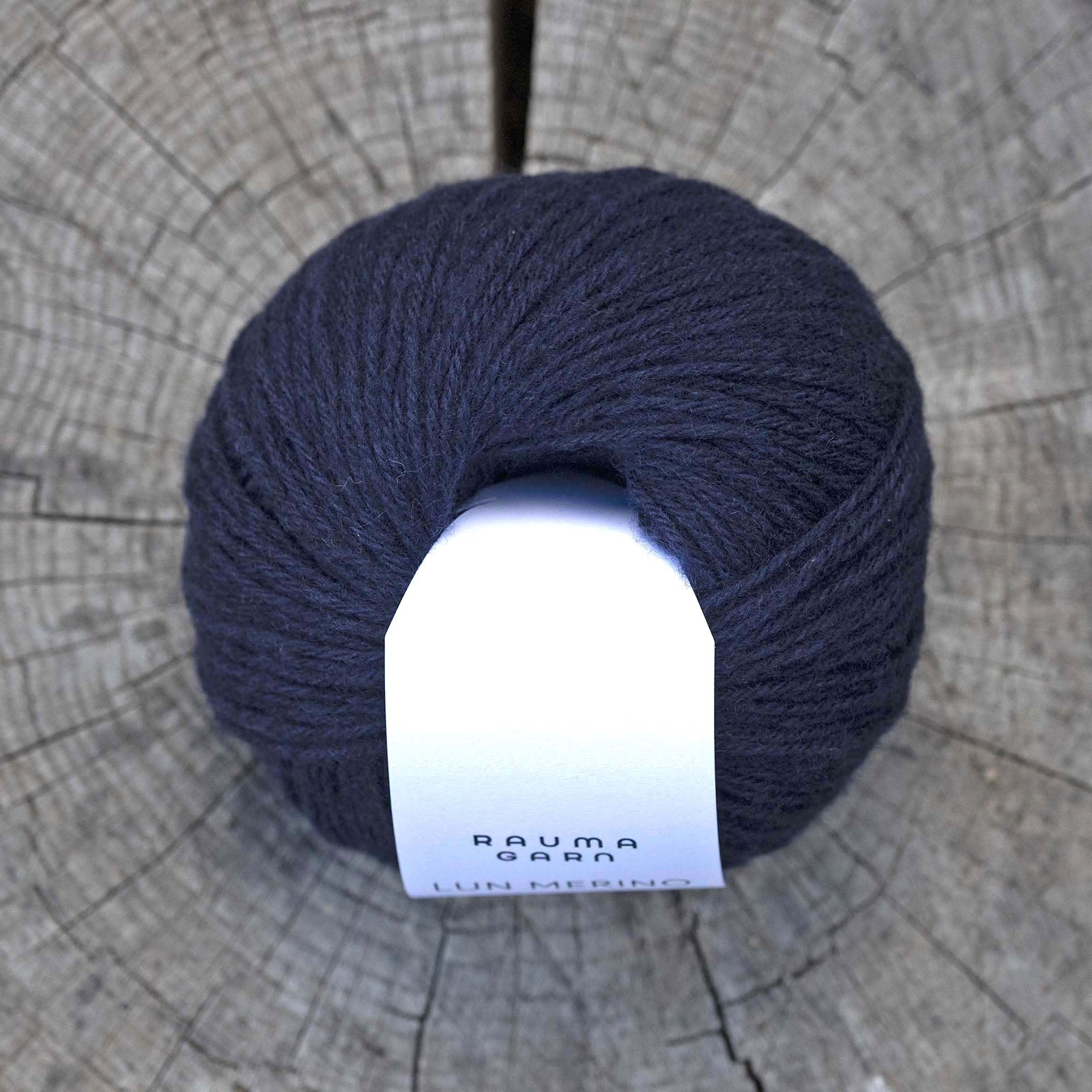 Lun Merino Marine (48) mezgimo siūlai